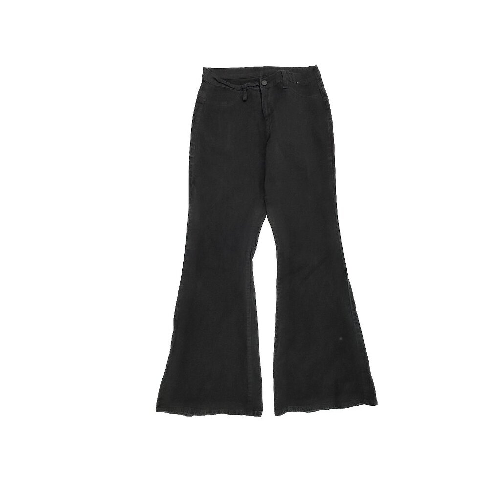 Top Trends‎ Flare Women's size 12 Black Denim Jeans